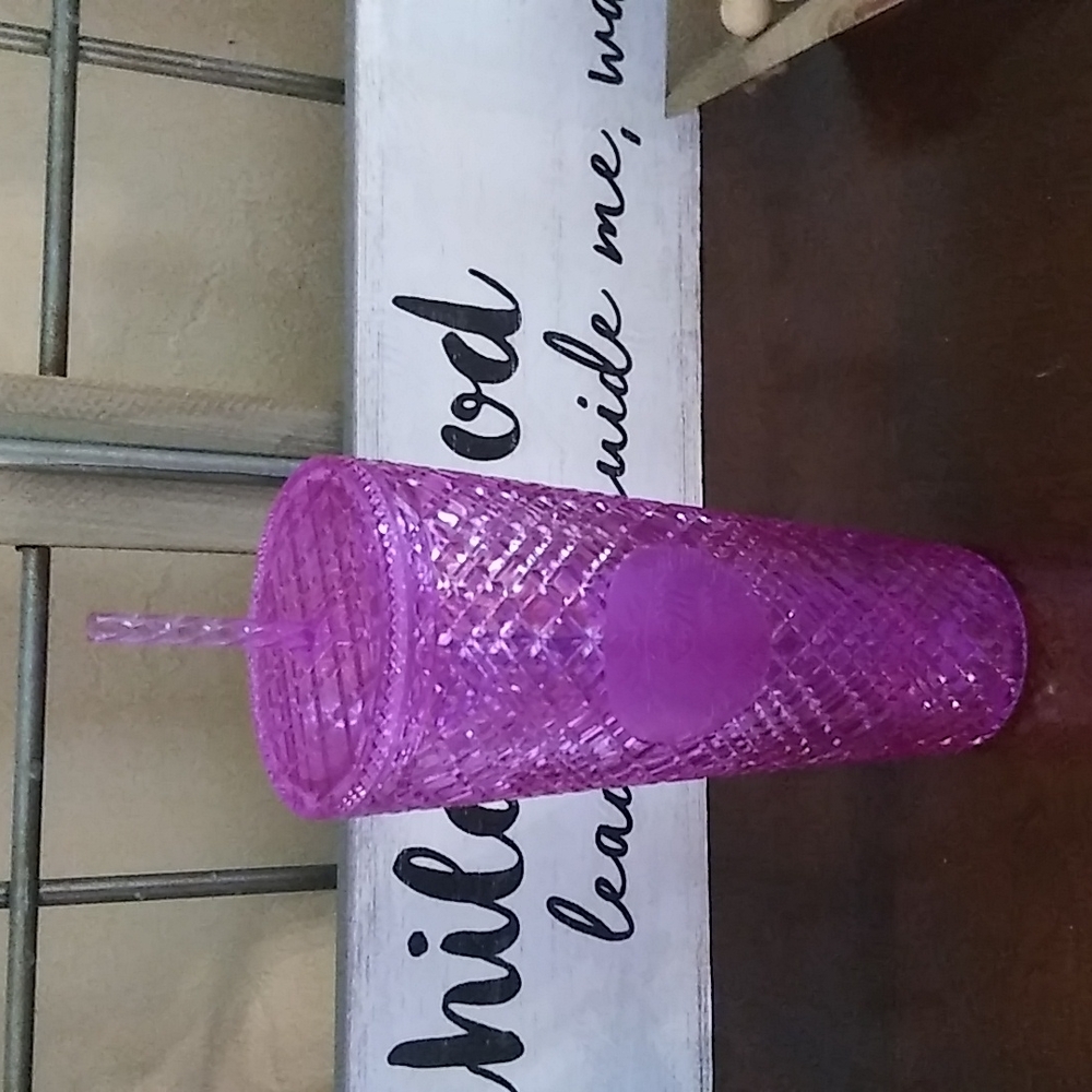 New Starbucks tumbler.